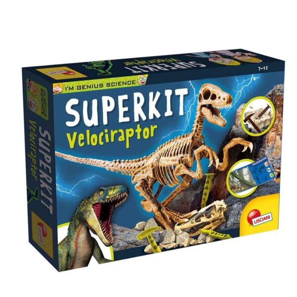 I'M A GENIUS SUPER KIT VELOCIRAPTOR