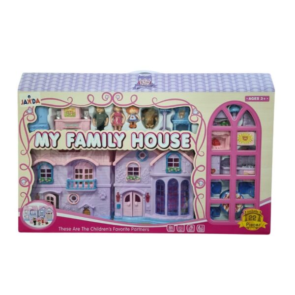 LARGE MY HOME PLAYSET WITH 22 ACCESS - (NEW)
