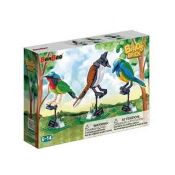 BANBAO BIRDS BRICK SET 408PCS