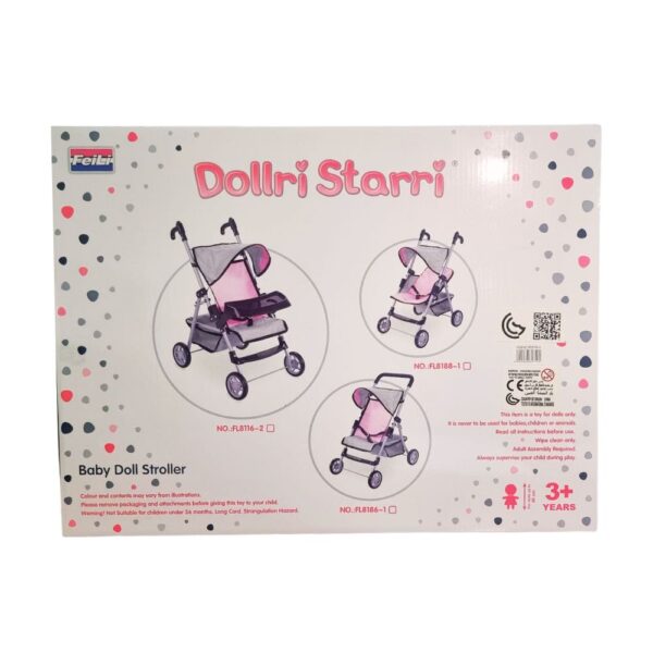 Baby Doll Stroller – Imaginative, Safe, and Skill-Building Fun for Kids - Image 2