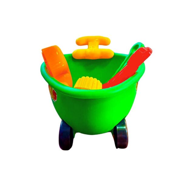 Large Boller Trolley Beach & Sand Toy Set for Toddlers - Image 4