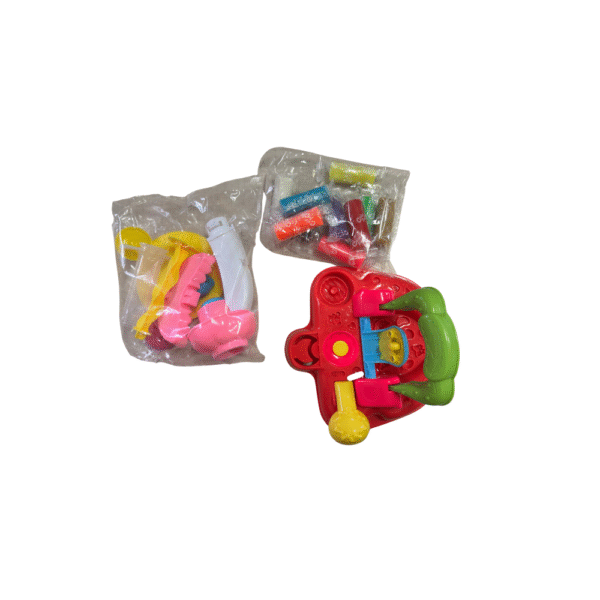 Yummy Cookie Maker Playset for Kids 3+ | 10 Dough Colours, Presser & Accessories - Image 2