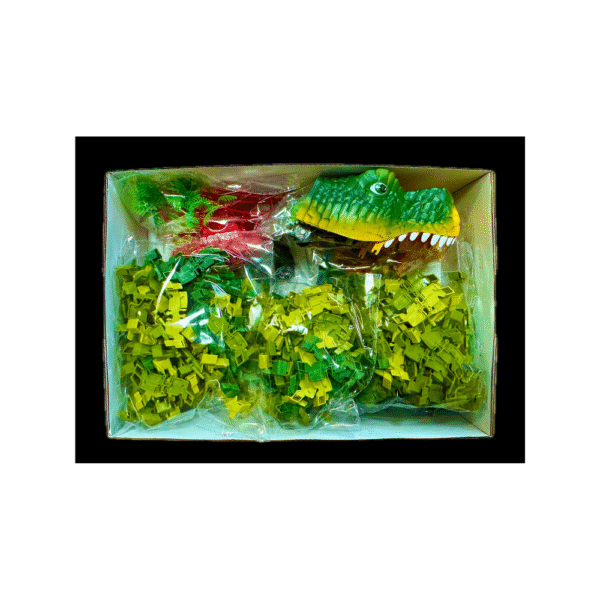Dinosaur Track Construction Toy – 183‑Piece DIY Set - Image 2