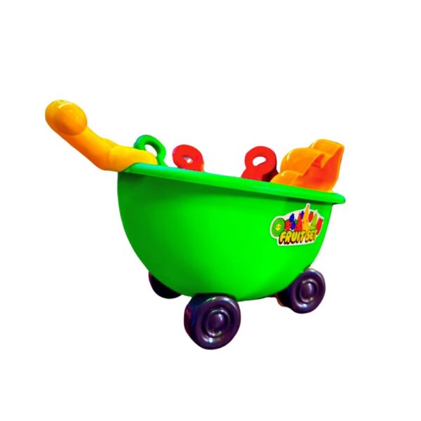 Large Boller Trolley Beach & Sand Toy Set for Toddlers - Image 2